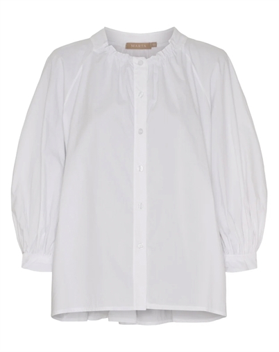 Marta Du Chateau - MDCJoelle Skjorte - White